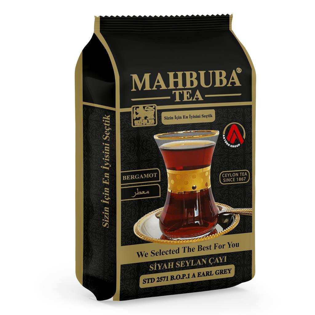 Mahbuba Tea STD 2571 Earl Grey Bergamot Aromalı Seylan ( Ceylon ) Kaçak Siyah Çay 200gr